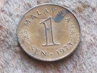 Лот: 11303458. Фото: 7. Монета 1 сен один Малайзия 1973...