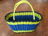 Лот: 25885646. Фото: 2. Плетеная корзина СССР. Хозтовары