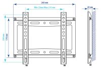 Лот: 11206634. Фото: 2. Кронштейн для ТВ Kromax Ideal-5... Аксессуары