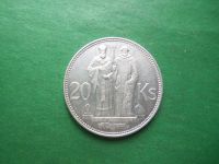Лот: 19502038. Фото: 3. Словакия 20 крон 1941 г. Святые... Коллекционирование, моделизм