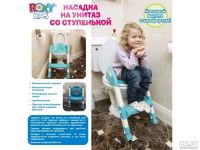 Лот: 10146806. Фото: 3. Насадка на унитаз ROXY-KIDS с... Дети растут