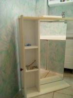 Лот: 8239483. Фото: 2. Зеркальный шкаф ванную. Мебель