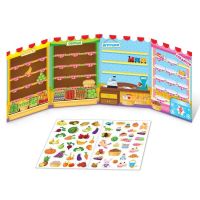 Лот: 14666306. Фото: 3. Наклейки многоразовые «Магазин... Дети растут