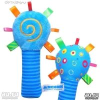 Лот: 10685648. Фото: 2. Игрушка-погремушка "ШуМякиши Маракас... Игрушки