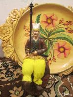 Лот: 18313079. Фото: 2. Набор Резной Ручной Работы+Статуэтка... Антиквариат