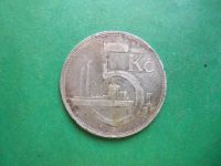 Лот: 24353721. Фото: 3. Чехословакия 5 крон 1929 г. серебро... Коллекционирование, моделизм