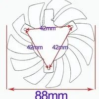 Лот: 11222082. Фото: 3. Кулер для видеокарты, Gigabyte... Компьютеры, оргтехника, канцтовары