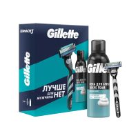 Лот: 23989256. Фото: 2. Жиллетт Мак3 набор бритва со сменной... Косметика и уход