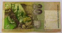 Лот: 25745086. Фото: 2. Словакия 20 крон 1997. Банкноты