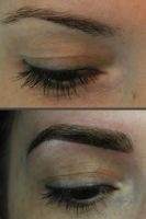 Лот: 9036328. Фото: 4. Микроблейдинг бровей.Наращивание...