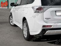 Лот: 6596555. Фото: 2. Клыки на задний бампер, Mitsubishi... Автохимия, масла, тюнинг