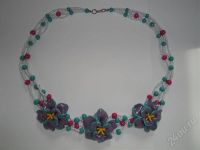 Лот: 274041. Фото: 2. Изделия из полимерной глины комплект... Ювелирные изделия, бижутерия, часы