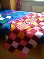 Лот: 8434510. Фото: 4. покрывало лоскутное. Красноярск