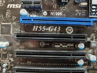 Лот: 25721504. Фото: 2. Мат. плата MSI MS-7638 H55-G43... Комплектующие