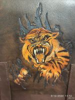 Лот: 16936164. Фото: 4. Сумка кожаная "Тигр". Подарок... Красноярск