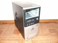 Лот: 478005. Фото: 2. Корпус miniATX, черный (черно-серая... Комплектующие