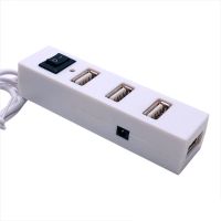 Лот: 22146271. Фото: 2. USB HUB*4 USB port с кнопкой WHITE. Периферия