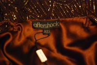 Лот: 4419537. Фото: 4. Расшитое шелковое платье Aftershock... Красноярск
