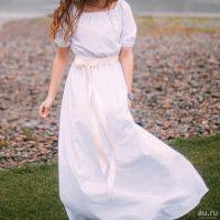 Лот: 13355571. Фото: 2. Белое платье. Женская одежда