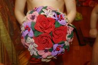 Лот: 3780029. Фото: 2. свадебный букет для невесты из... Свадебная мода