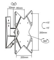 Лот: 3253441. Фото: 2. Кронштейн для LCD/LED тв 15"-40... Аксессуары