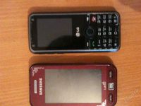 Лот: 2194619. Фото: 2. samsung s5250 + Lg (одним лотом... Смартфоны, связь, навигация