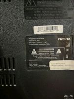 Лот: 10839351. Фото: 2. Телевизор Dexp FullHD 40" дюймов... ТВ и видео