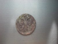 Лот: 891434. Фото: 2. Денга 1750. рельефная. Монеты