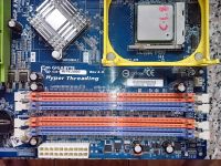 Лот: 3131910. Фото: 2. GA-8IPE1000/Celeron-1.8 GHz. Комплектующие