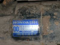 Лот: 25588975. Фото: 2. Стартер Honda dsde1 228000-5130... Автозапчасти