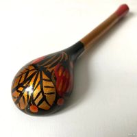 Лот: 7509555. Фото: 10. Ложка деревянная малая с росписью...