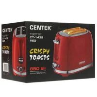 Лот: 17125626. Фото: 2. Новый Тостер Centek СТ-1432 красный... Мелкая бытовая техника