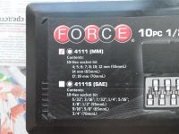 Лот: 9871192. Фото: 6. Набор торцевых головок FORCE