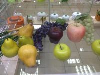 Лот: 9676314. Фото: 2. Муляж фруктов яблоко виноград. Предметы интерьера