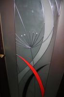 Лот: 7312449. Фото: 3. Дверь Луидор шпон витраж Энигма... Строительство и ремонт