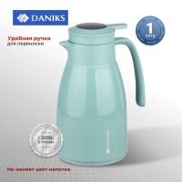 Лот: 24113550. Фото: 4. Термос-кувшин пластик, 1 л, Daniks... Красноярск