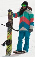 Лот: 10920854. Фото: 2. Куртка женская сноубордическая... Спортивная одежда