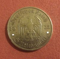Лот: 7091393. Фото: 2. 5 рейхсмарок 1935 год. Германия... Монеты