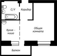 Лот: 9290286. Фото: 13. 1-2комн ЖК Малина от Застройщика