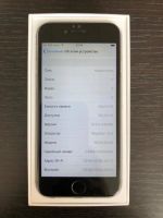 Лот: 11402301. Фото: 5. Iphone 6, 128 Гб, Space Gray