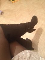 Лот: 3349386. Фото: 3. Сапоги женские. Зима. Замша. Размер... Одежда, обувь, галантерея