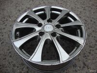 Лот: 11478327. Фото: 3. Комплект литых дисков "TG" 5х114... Авто, мото, водный транспорт