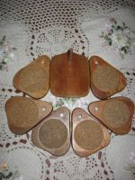 Лот: 14950699. Фото: 2. Винтажные подстаки под бокалы... Посуда, кухонная утварь