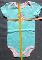 Лот: 5701619. Фото: 2. боди (бирюзовое. цветочек). новое. Одежда и аксессуары