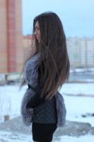 Лот: 6622932. Фото: 5. Меховая жилетка (чернобурка)