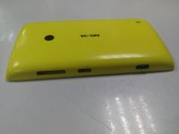 Лот: 10100839. Фото: 3. Задняя крышка желтая Nokia Lumia... Смартфоны, связь, навигация