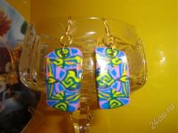 Лот: 299668. Фото: 2. Изделия из полимерной глины комплект... Ювелирные изделия, бижутерия, часы