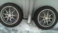 Лот: 4651782. Фото: 3. Honda EURO R CL1 комплект колес... Авто, мото, водный транспорт