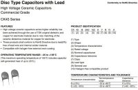 Лот: 19190372. Фото: 2. Конденсатор керамический высоковольтный... Радиодетали  (электронные компоненты)