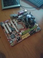 Лот: 5102316. Фото: 2. Материнска плата MSI. 775 соккет... Комплектующие